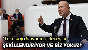 ‘Teknoloji dünyanın geleceğini şekillendiriyor ve biz yokuz!’