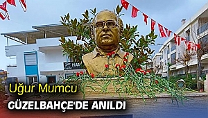 Uğur Mumcu Güzelbahçe'de anıldı
