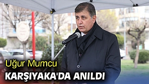 Uğur Mumcu Karşıyaka'da anıldı