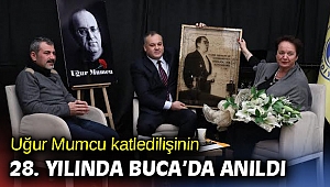 Uğur Mumcu katledilişinin 28. yılında Buca’da anıldı