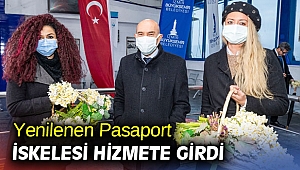 Yenilenen Pasaport İskelesi hizmete girdi