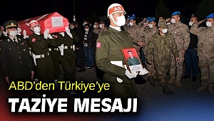 ABD’den Türkiye’ye taziye mesajı