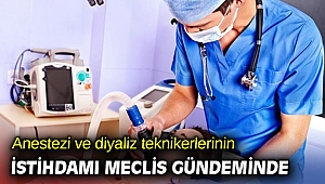 Anestezi ve diyaliz teknikerlerinin istihdamı Meclis gündeminde