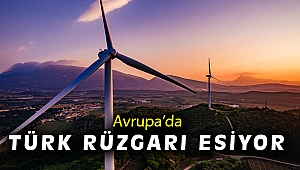 Avrupa’nın en büyük 7. Rüzgar ülkesiyiz!