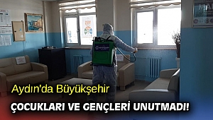Aydın'da Büyükşehir çocukları ve gençleri unutmadı!