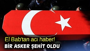Bakan Soylu açıkladı! Bir asker şehit oldu