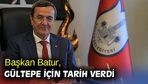 Başkan Batur, Gültepe için tarih verdi 