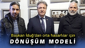 Başkan Mustafa İduğ’dan orta hasarlı binalar için dönüşüm modeli