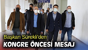 Başkan Sürekli “Yeni yıl, yeni dönem heyecanı içindeyiz…”