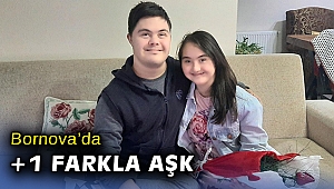 Bornova’da sevgililer günü +1 farkla yaşandı