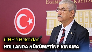 CHP’li Beko'dan Hollanda Hükümetine kınama