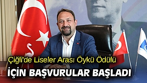 Çiğli'de Liseler Arası Öykü Ödülü için Başvurular Başladı
