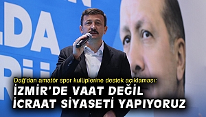 Dağ’dan amatör spor kulüplerine destek açıklaması: 