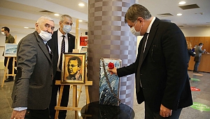 “Dışarda deli dalgalar” isimli resim sergisi açıldı