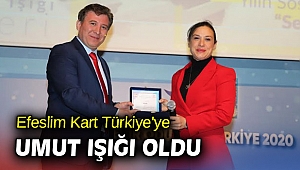 Efeslim Kart projesine prestijli ödül