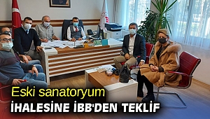 Eski sanatoryum ihalesine İBB'den teklif