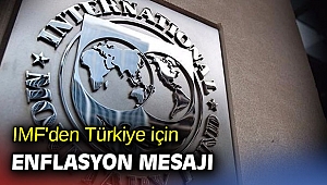 IMF'den Türkiye için enflasyon mesajı