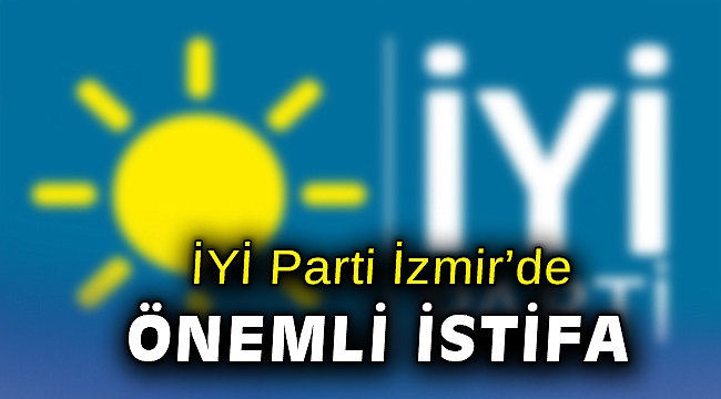 İYİ Parti Gençlik Kolları İzmir İl Başkanı Baki Eren görevinden istifa ettiğini duyurdu