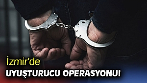 İzmir'de uyuşturucu operasyonu!
