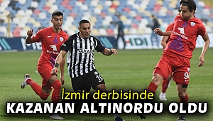 İzmir derbisinde kazanan Altınordu oldu