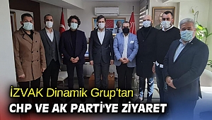 İZVAK Dinamik Grup'tan CHP ve AK Parti'ye ziyaret