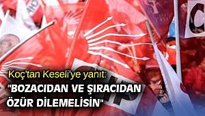 Koç'tan Keseli'ye yanıt: 