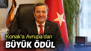 Konak’a Avrupa’dan büyük ödül