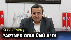 Konak'a Avrupa Partner ödülü