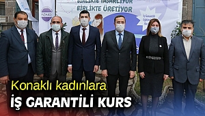 Konak Belediyesi'nden Konaklı kadınlara iş garantili kurs