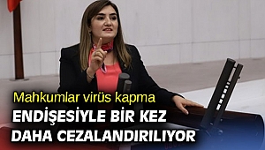 Mahkumlar virüs kapma endişesiyle bir kez daha cezalandırılıyor