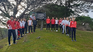 Oryantiring milli takımı Bergama’da kampa girdi