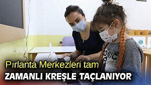 Pırlanta Merkezleri tam zamanlı kreşle taçlanıyor 