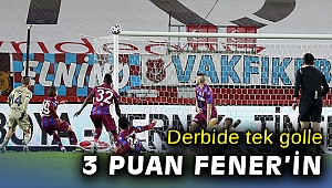 Trabzon'da 3 puan Fenerbahçe'nin.. İşte dakika dakika derbi heyecanı...