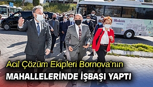 Acil Çözüm Ekipleri Bornova’da