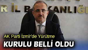 AK Parti İzmir’de Yürütme Kurulu belli oldu!