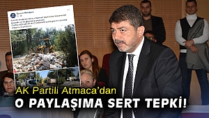 AK Partili Atmaca’dan o paylaşıma sert tepki: “Partimize dil uzatmasına asla…”