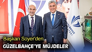 Başkan Soyer’den Güzelbahçe’ye müjdeler: “Güzel projelerimiz var”