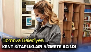 Bornova Belediyesi Kent Kitaplıkları hizmete açıldı