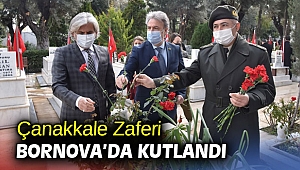 Çanakkale Zaferi Bornova’da kutlandı 