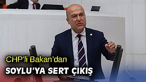 CHP’li Bakan’dan Soylu’ya sert çıkış