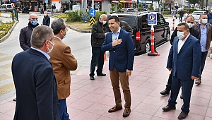 CHP’li vekillerden Başkan Günel'e teşekkür ziyareti