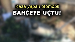 Devrilen otomobilin altında kalan çocuk yaralandı