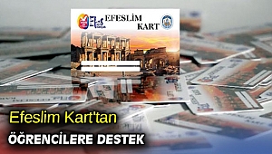 Efeslim Kart'tan öğrencilere destek