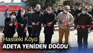 Hasseki Köyü adeta yeniden doğdu 