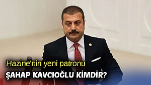Hazine'nin yeni patronu Şahap Kavcıoğlu kimdir?