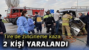 İzmir'de zincirleme trafik kazası