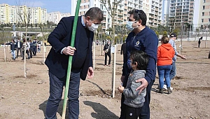Karşıyaka’da hedef 10 bin fidan