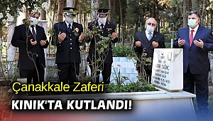 Kınık'ta Çanakkale Zaferi kutlandı!