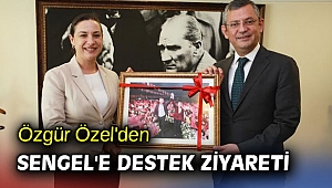 Özgür Özel'den Başkan Sengel'e destek ziyareti