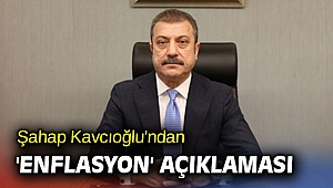 Şahap Kavcıoğlu'ndan flaş 'enflasyon' açıklaması